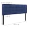 Flash Furniture Bedford Headboard, Queen, Navy Fabric HG-HB1704-Q-N-GG - alternate 7
